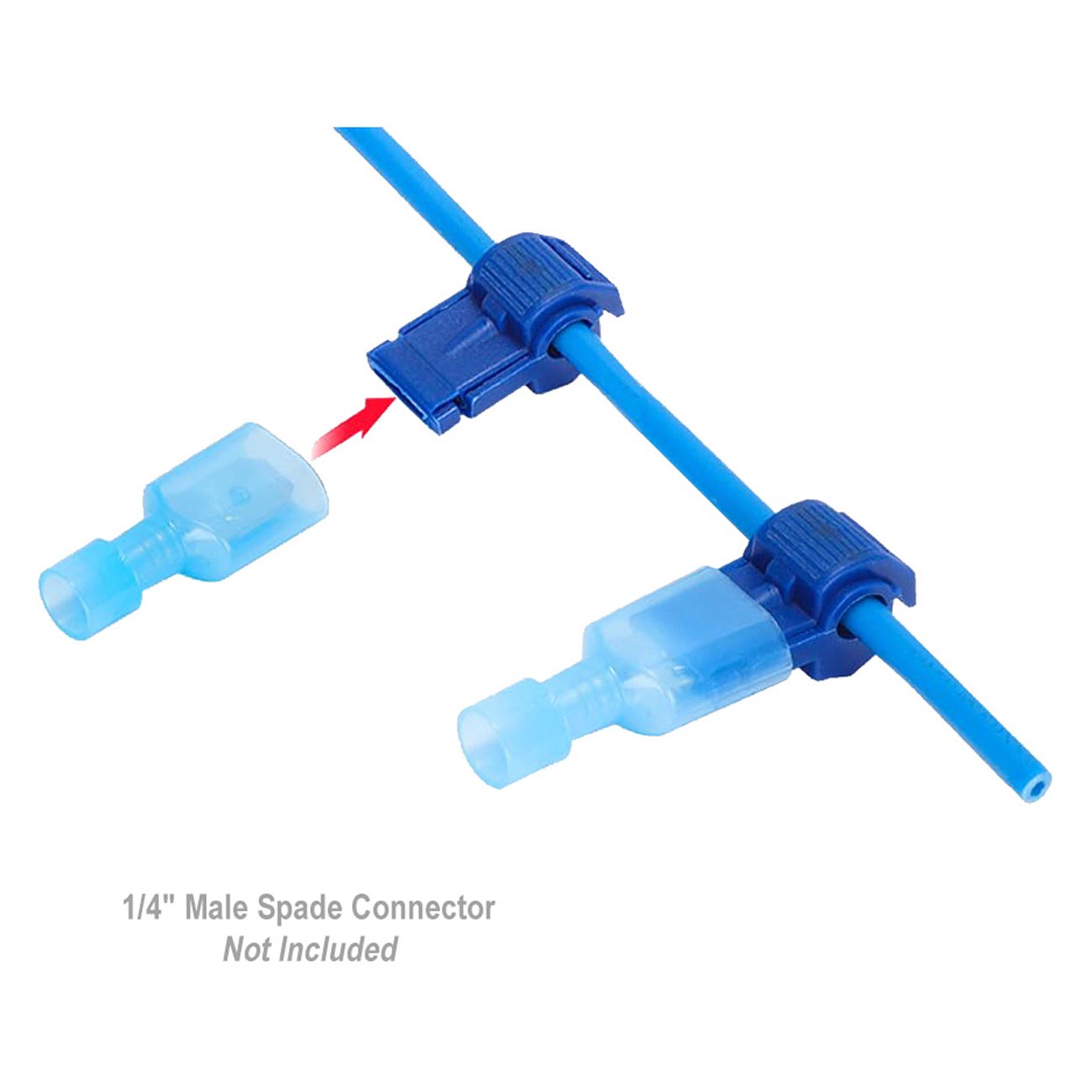 Xscorpion T-Tap Connectors 14/16 Gauge Blue - Pack of 50