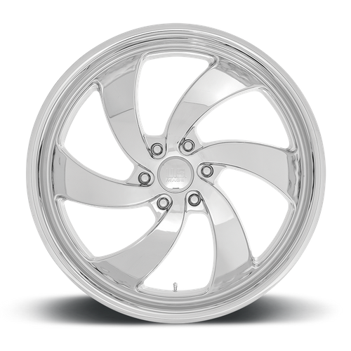 US Mag 1PC U132 Desperado Chrome 20x9.5 Wheel, 5x4.75 Bolt Pattern, +1 Offset
