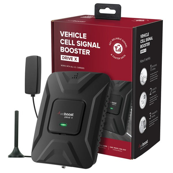 Weboost 475021 Drive X Vehicular Multi-user Cellular Signal Booster Kit