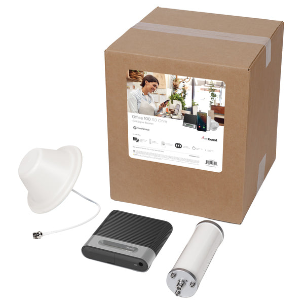 Weboost 472060 Office 100 50-ohm High-performing Cell Phone Signal Amplifier