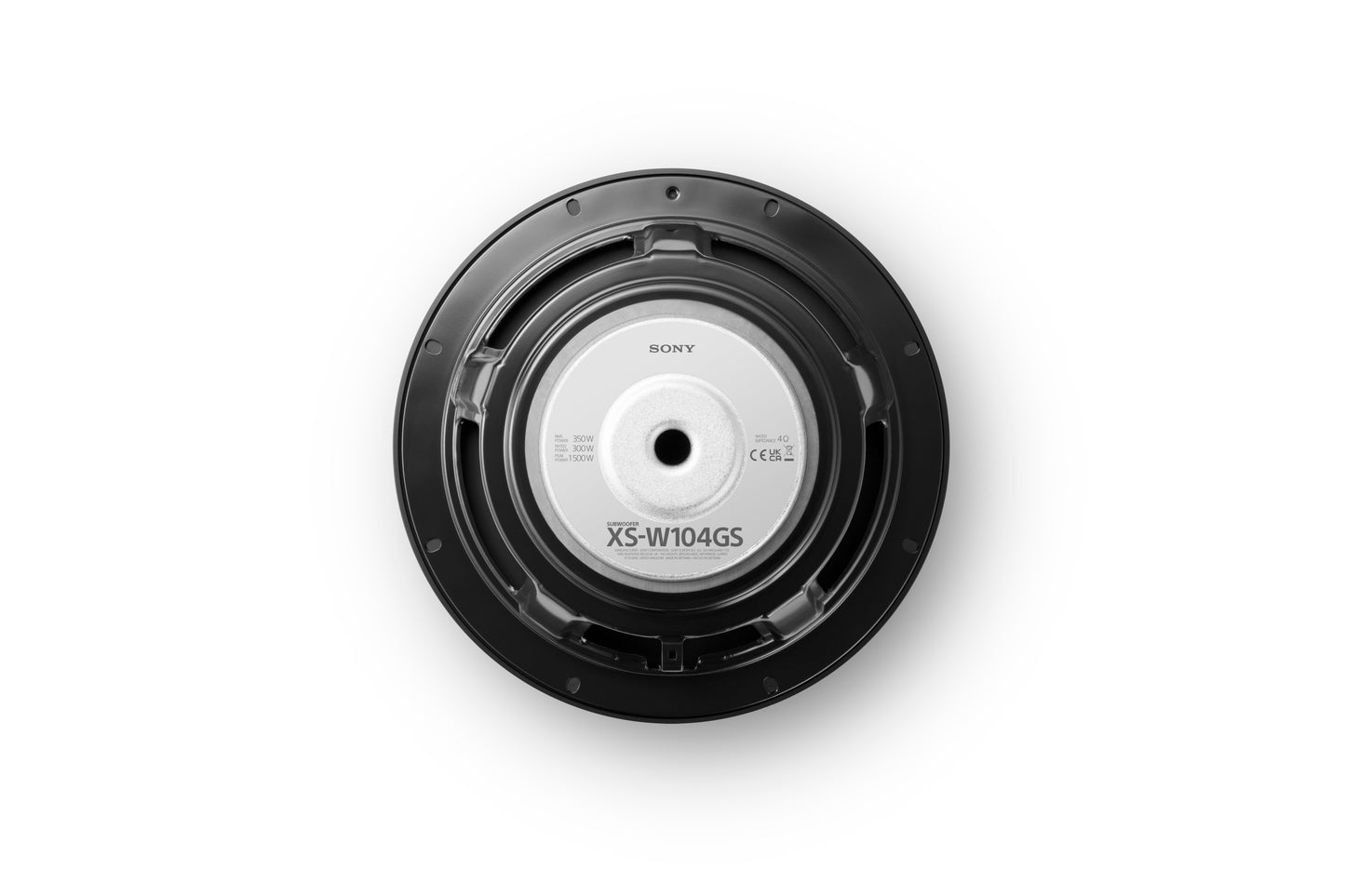 Sony XS-W104GS 10" Subwoofer 1500W Peak Power SVC Car Audio Bass Replacement - View 10