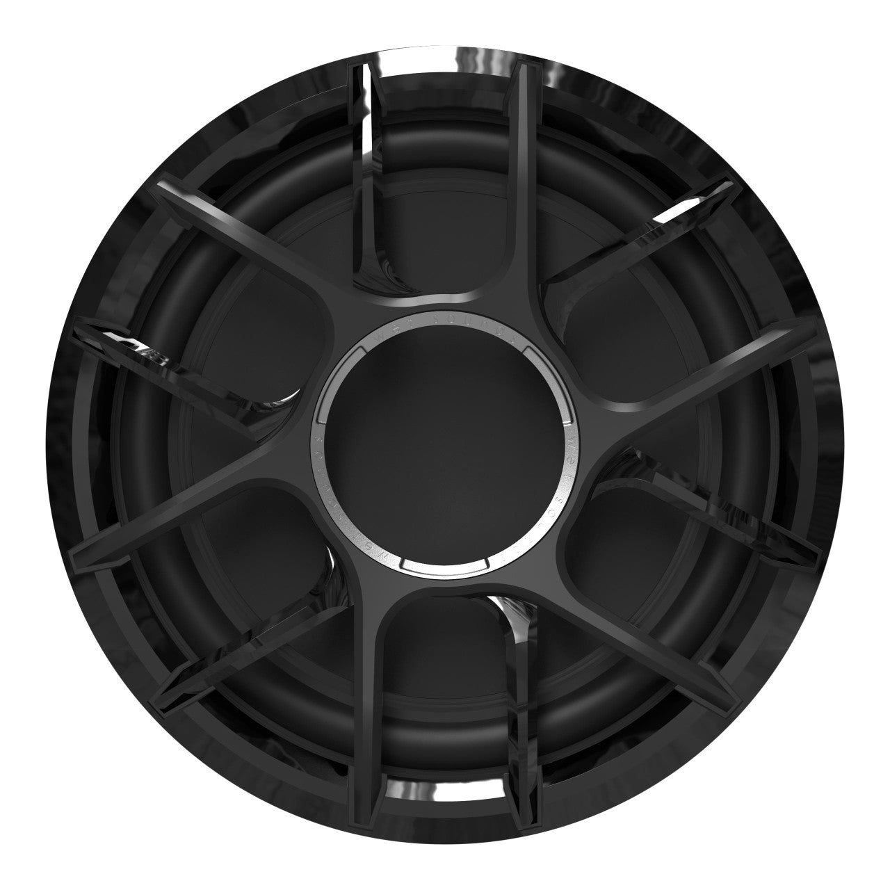 Wet Sounds ZERO-12 XZ B ZERO Series 12" 2/4-ohm marine subwoofer (Black) - View 8