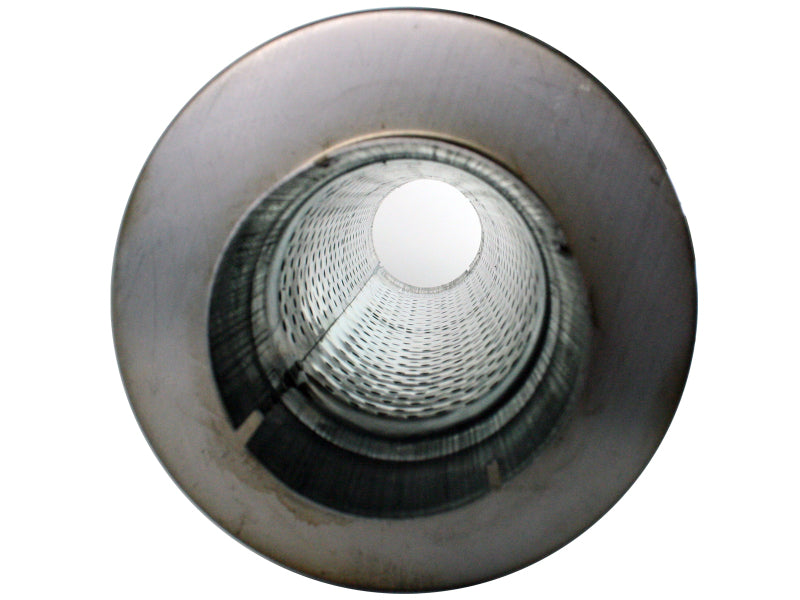aFe MACH Force-Xp 409 Stainless Steel Exhaust Muffler, 4-Inch Center Inlet/Outlet