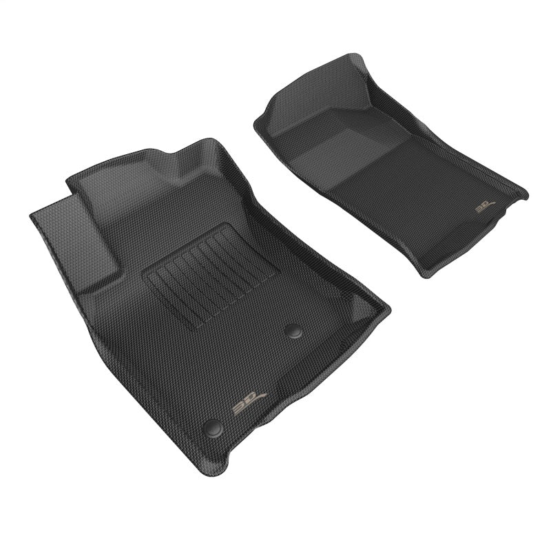 3D MAXpider KAGU Black Custom-Fit Front Floor Mats for 2003-2009 Lexus GX470, Part Number aceL1LX07911509