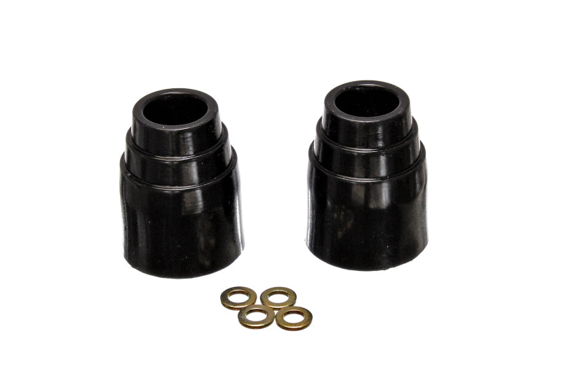 Energy Suspension 9.9143G 3-1/8 in. Stepped Bump Stop Set - Black