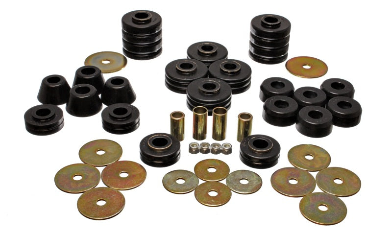 Energy Suspension eng3.4105G 73-95 K5 Blazer Black Body Cab Mount Set