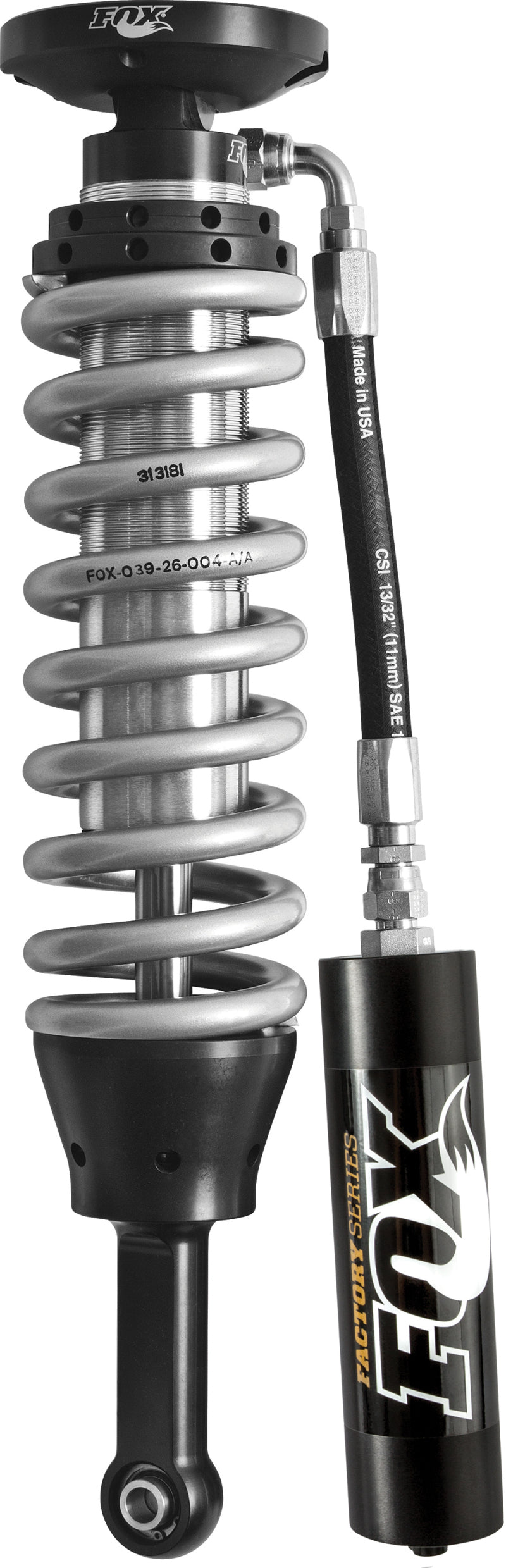 FOX Factory Series 2.5-Inch Remote Reservoir Coilover Shock Set, Part Number FOX880-02-376, for Toyota Tacoma