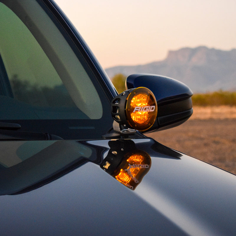 Rigid Industries 10-20 Toyota 4Runner A-Pillar Light Kit with 4-inch 360-Series Drive Lights
