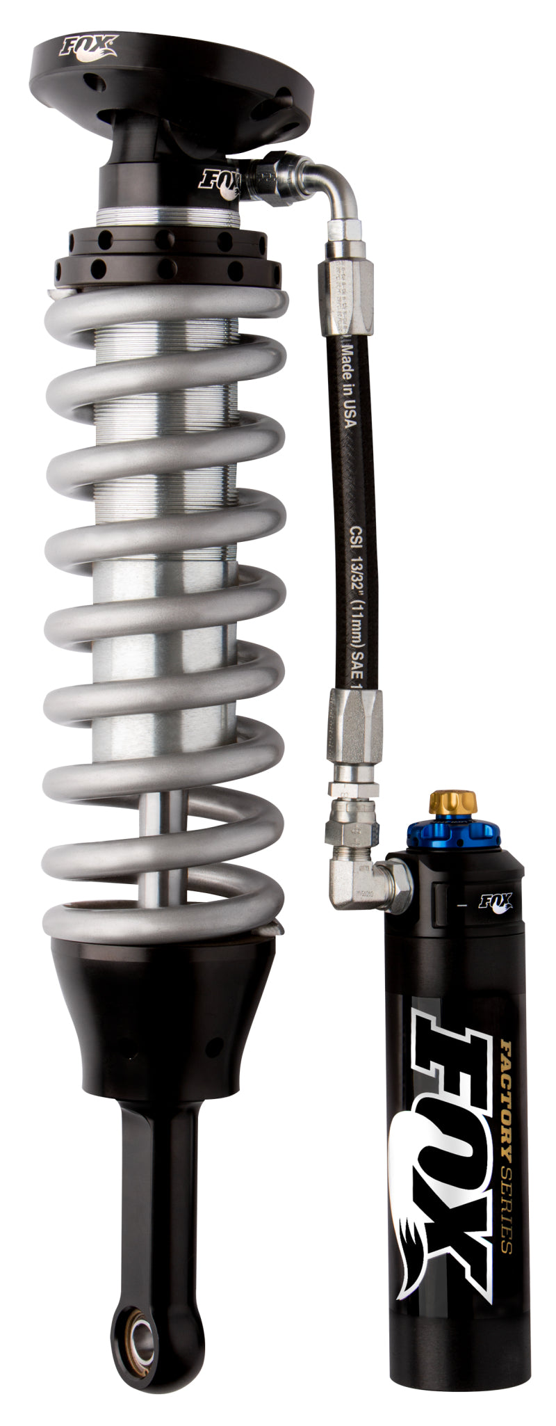 FOX Factory Series 2.5 Remote Reservoir Coilover Shock with DSC Adjustment for Toyota Tacoma, Part Number FOX880-06-418