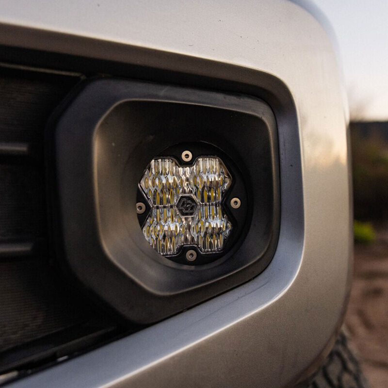 Baja Designs Squadron Sport 2.0 Fog Light Kit for Toyota Tacoma, Tundra, and 4Runner (Clear) - Part Baj440007