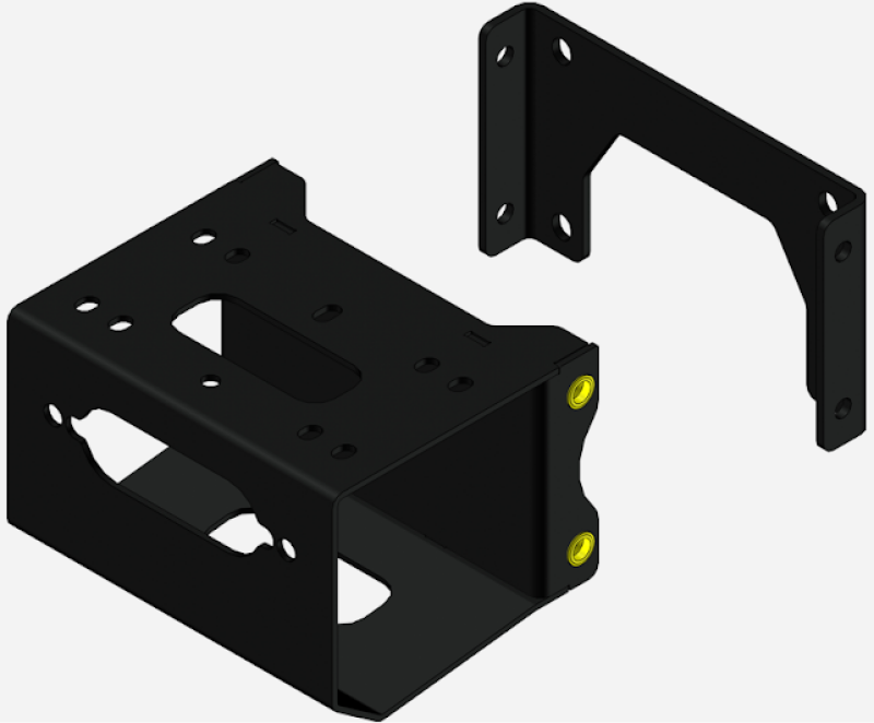 KFI KFI102150 Winch Mount for 2024+ Polaris Xpedition ADV, ADV 5, XP, and XP 5