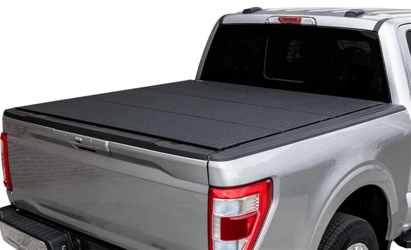 Access LOMAX Folding Hard Cover for 2024+ Toyota Tacoma 5-Foot Bed, Matte Black
