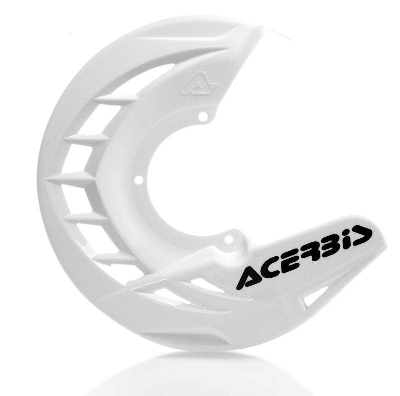 Acerbis X-Brake Vented Front Disc Cover, White - Part Number ACB2250240002