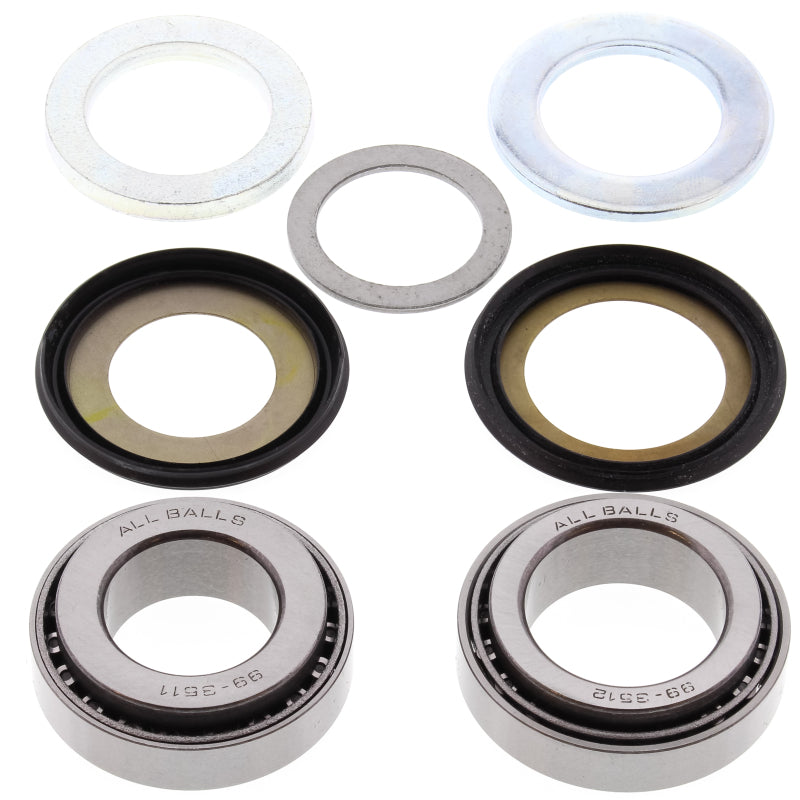 All Balls Racing ABR22-1011 Steering Bearing Kit for Select Honda Powersports Models