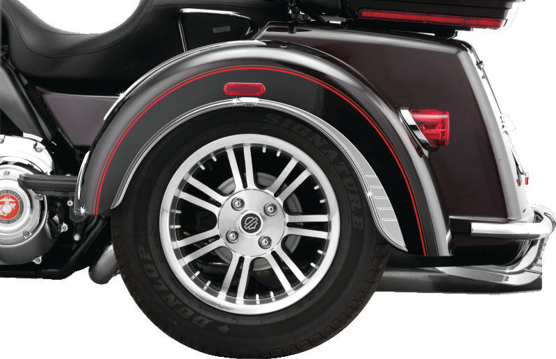 Kuryakyn 7216 Chrome Top Fender Accent for Harley-Davidson Trikes