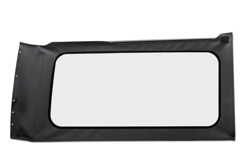 Bestop OE JL Replacement Windows for 2018-2026 Jeep Wrangler JL - Right Hand Quarter Panel, 2-Door, Black Vinyl with Clear Glass
