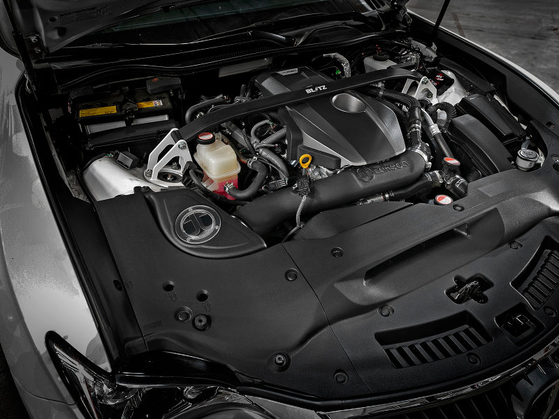 aFe Takeda Momentum Cold Air Intake System with Pro DRY S Filter for Lexus RC 200t/300 and GS 200t/300 2.0L Turbo, Part Number TM-2018B-D