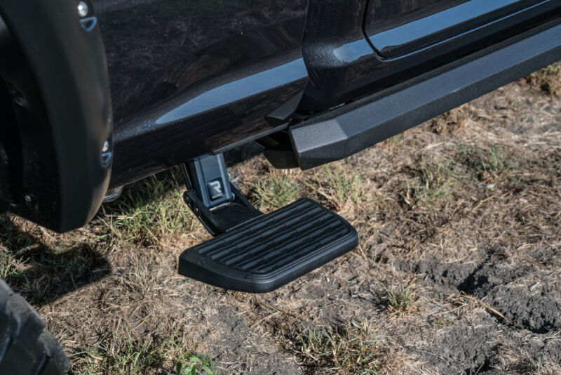 AMP Research BedStep2 Retractable Bed Side Step AMP75417-01A for 2019-2027 Ram 2500/3500, Excludes Dually