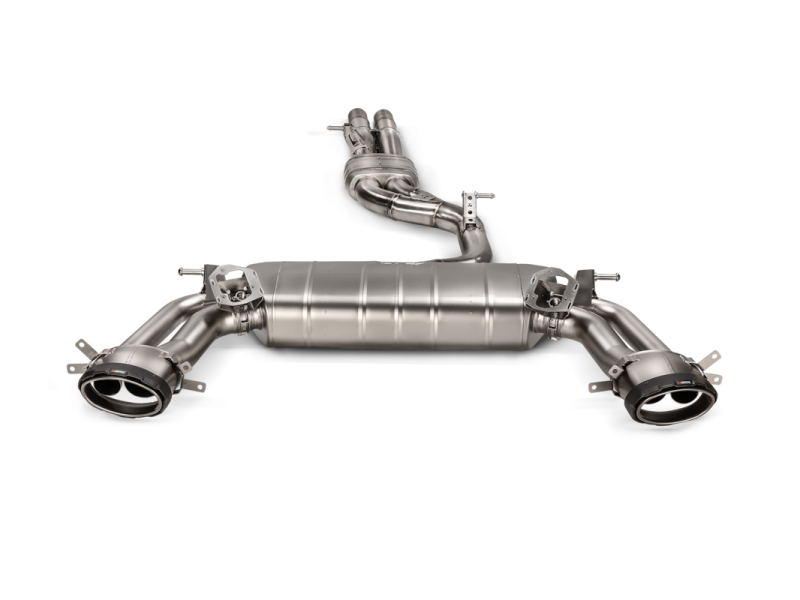Akrapovic S-AU/TI/28H Evolution Line Titanium Cat-Back Exhaust for 2025+ Audi RS3 Sedan
