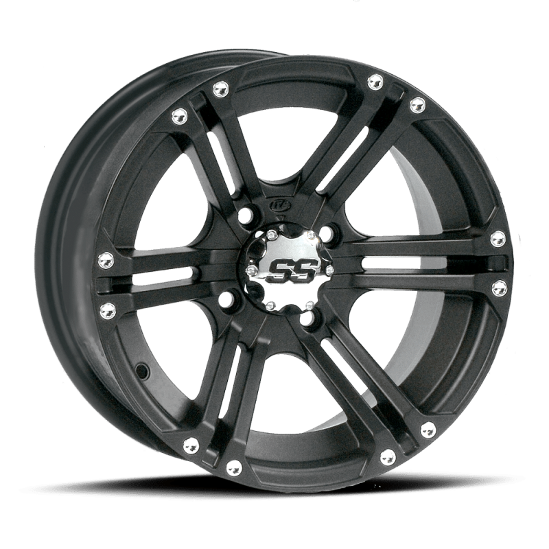 ITP SS 212 14x8 / 4x156 BP / 5+3 Offset Black Wheel