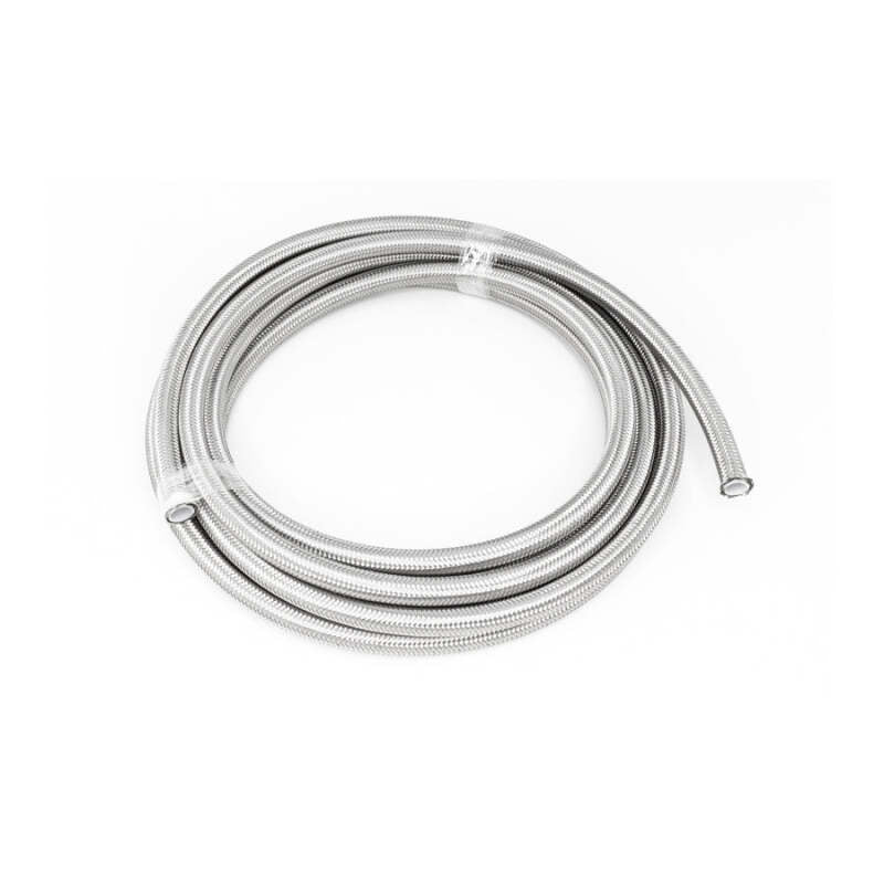 DeatschWerks 8AN Stainless Steel Double-Braided PTFE Fuel Hose, 20 Feet