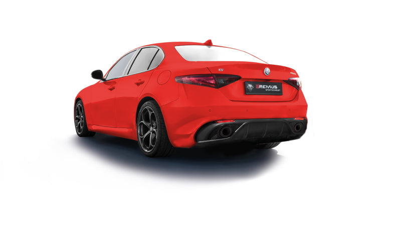 Remus Alfa Romeo Giulia Veloce Type952 10/2016 2.0L Turbo Multiair 206 kw Cat Back