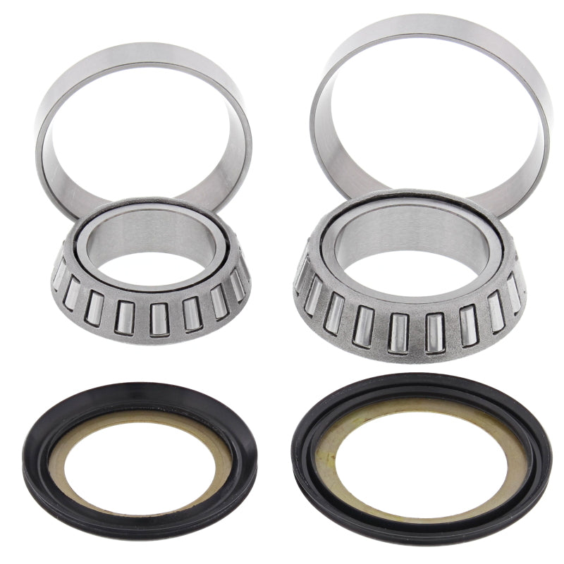 All Balls Racing ABR22-1008 Steering Bearing Conversion Kit for 1980-1985 Yamaha YT1-125