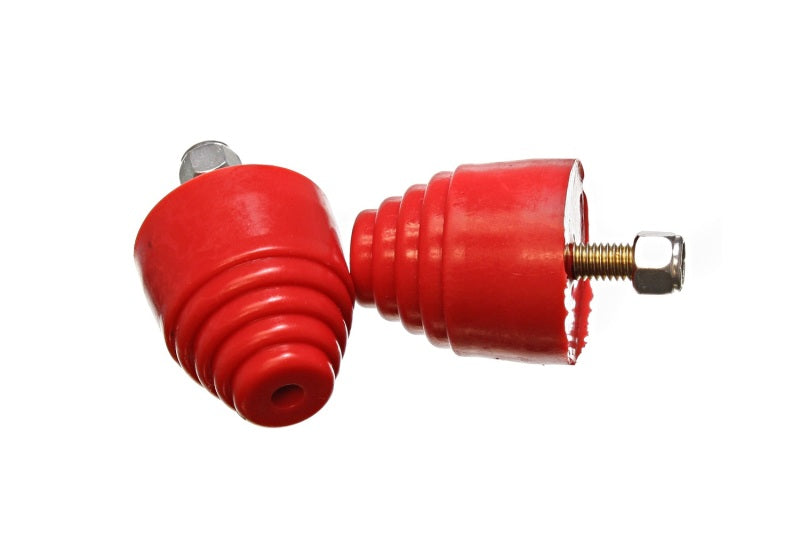 Energy Suspension eng9.9101R All-Purpose Red Bump Stop Set