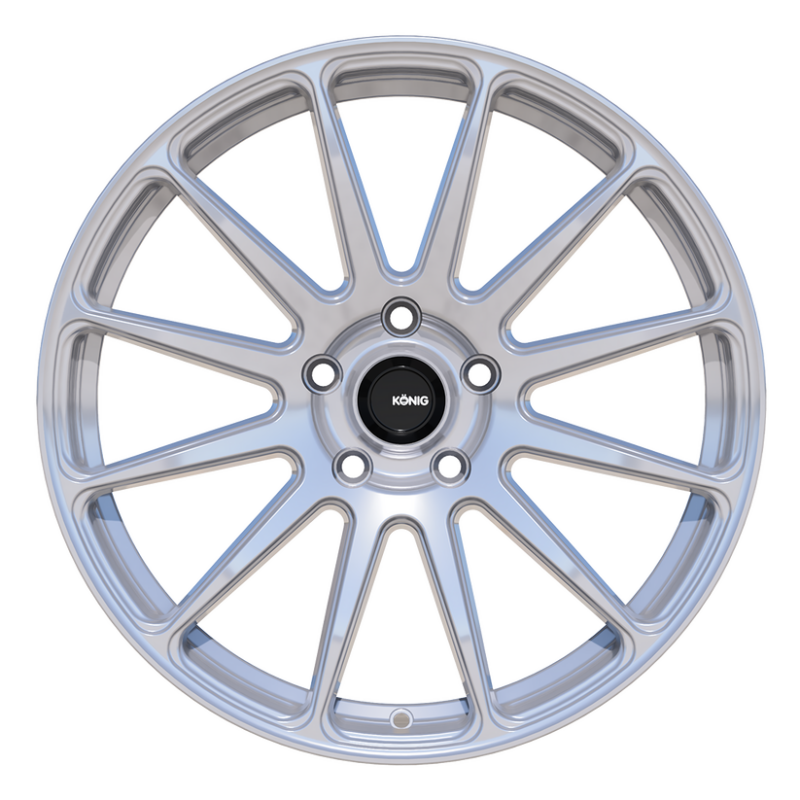 Konig Aeris 17x8 5x114.3 ET40 Silver Flow Form Wheel