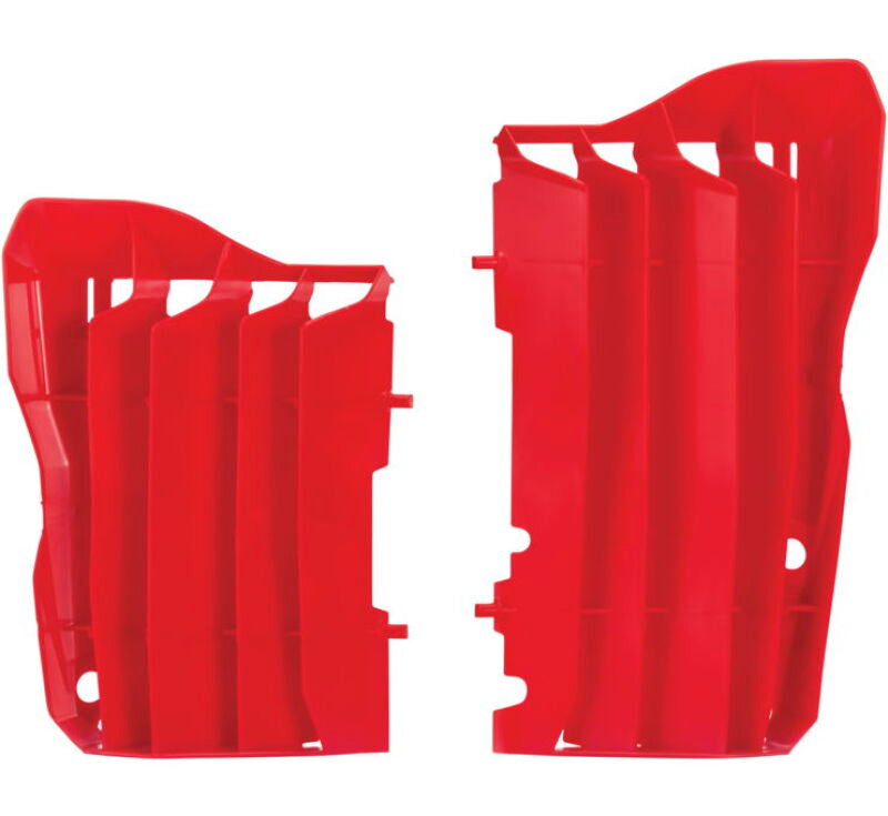 Acerbis Radiator Louvers for 2017-2021 Honda CRF450R/CRF450RX, 2022 CRF450R-S - Red, Part Number ACB2691510227