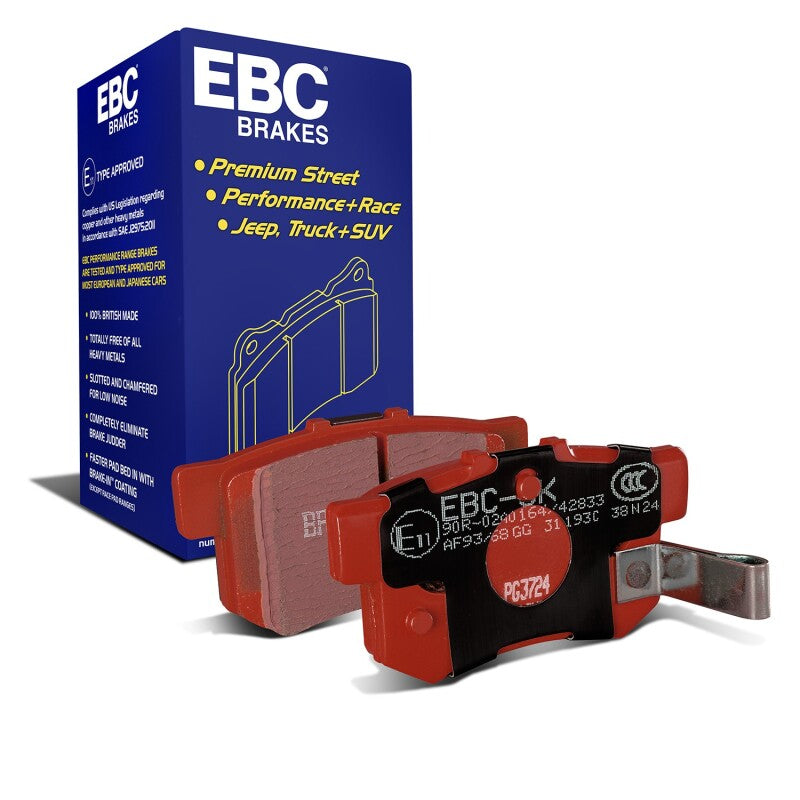 EBC Redstuff Ceramic Rear Brake Pads DP31193C for 1997 Acura CL 2.2L