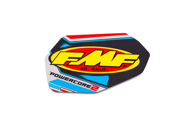 FMF Racing - FMF014844 - Powercore2 New Vinyl Decal Replacement