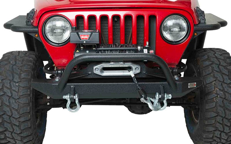 Fishbone Offroad fboFB22048 Piranha Front Bumper with Winch Guard