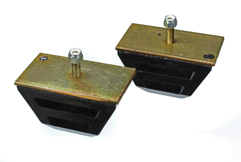 Energy Suspension eng9.9109G 2.5-Inch Heavy-Duty Low-Profile Competition Bump Stop Set - Black