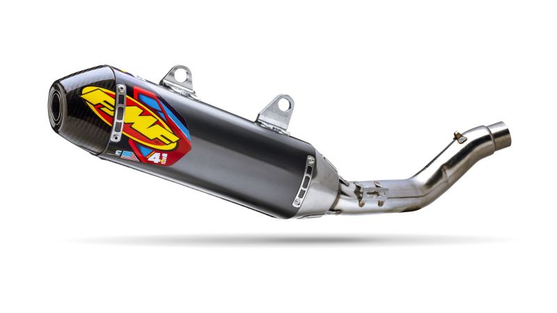 FMF Racing Kawasaki KX450F 16-18 SS Aluminum Factory 4.1 RCT SO Muffler w/ R.Carbon Cap