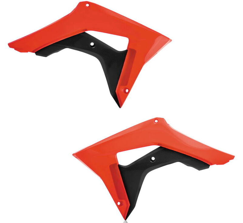 Acerbis ACB2630661018 Radiator Shroud for 2017–2021 Honda CRF250R and CRF450R, Red/Black
