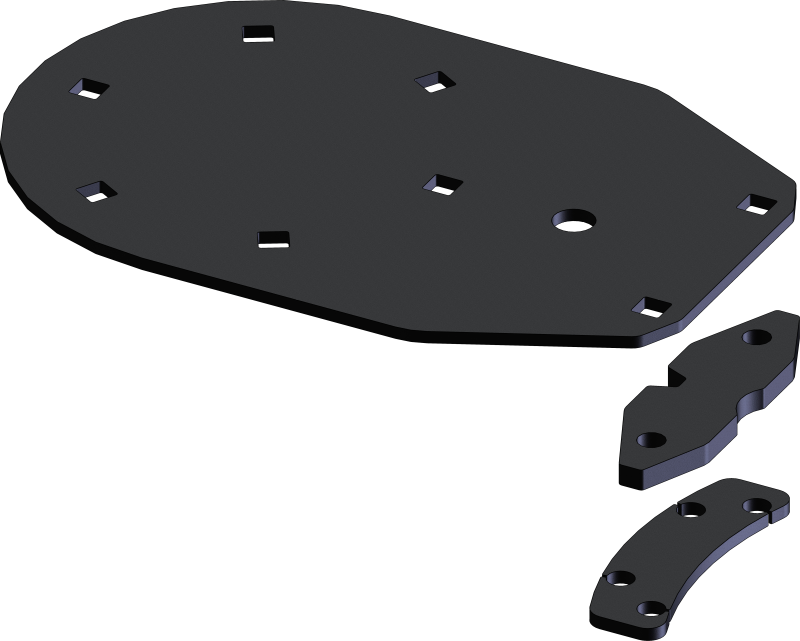 KFI KFI106590 UTV HD Upgrade Actuator Plate Kit