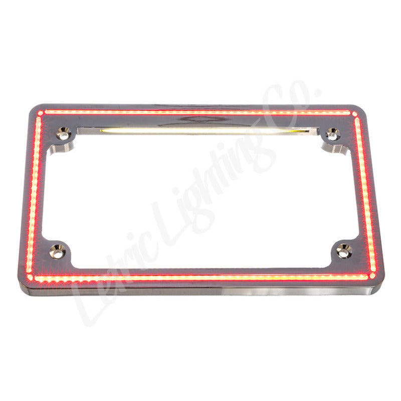 Letric Lighting Perfect Plate License Plate Light and Mount, Chrome, Part Number LLC-PPL-C1