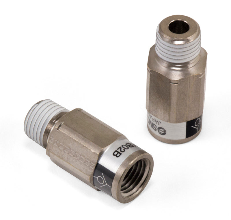 Air Lift Check Valve 1/4-Inch FNPT x 1/4-Inch MNPT, SMC AKB02B-N02S