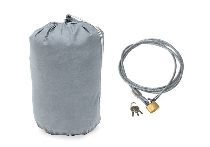 Rampage RAM1322 Universal EasyFit Truck Cover, 4-Layer Gray