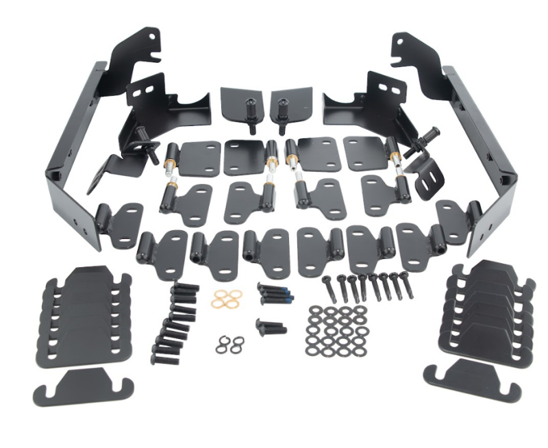 DragonFire Racing DFR520147 Hinge and Hardware Pack for Polaris Ranger Crew XP 1000