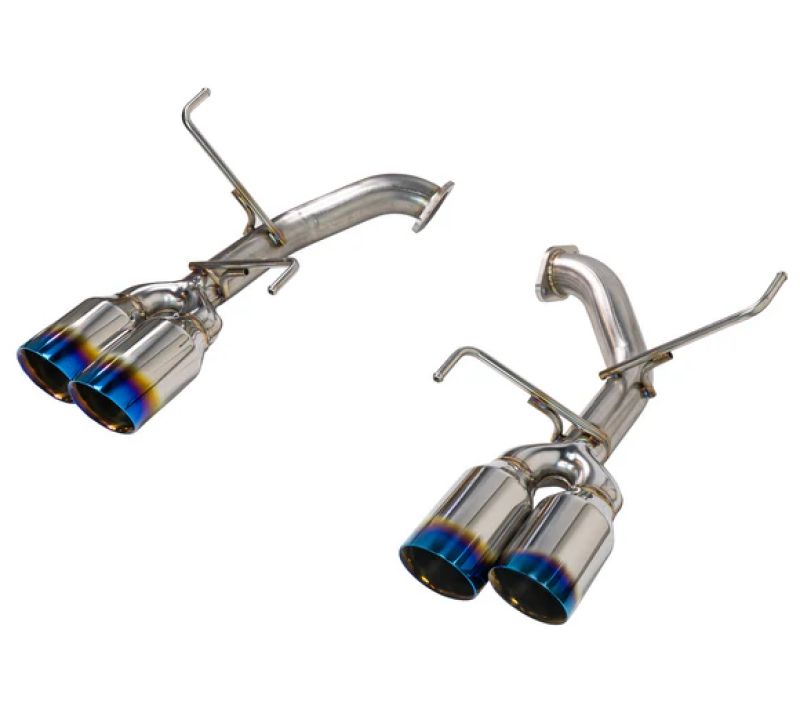 Remark remRO-TTVB-D4 2022+ Subaru WRX (VB) 4-Inch Axle-Back Exhaust with Burnt Stainless Double-Wall Tips