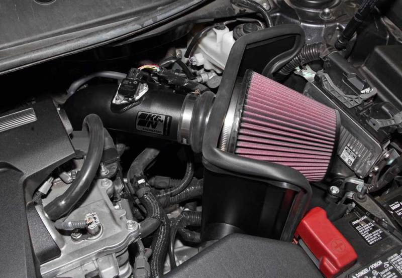 K&N Engineering 69-8620TTK Black Typhoon Cold Air Intake for 2012–2015 Toyota Camry 2.5L
