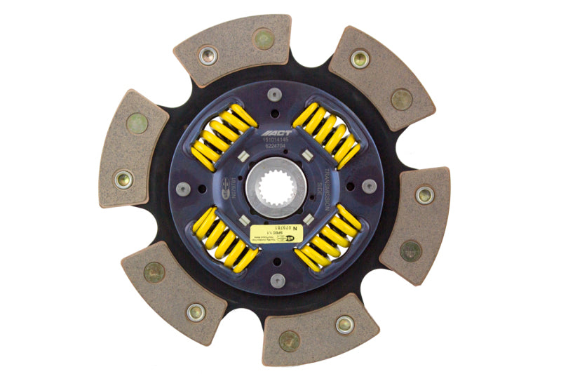 ACT 6224704 6-Pad Sprung Ceramic Race Clutch Disc