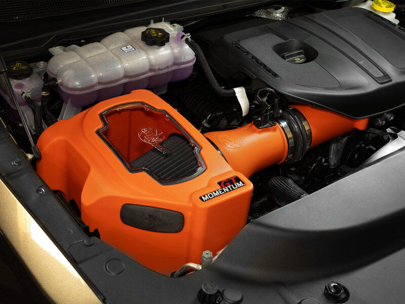 aFe Momentum GT Orange Edition Cold Air Intake with Black Pro 5R Filter, Part Number 50-70120KN