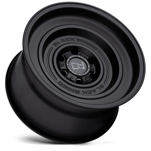 Black Rhino Hard Alloys SOLID 17x9.5 Matte Black Wheel, 5x127 Bolt Pattern, -18mm Offset