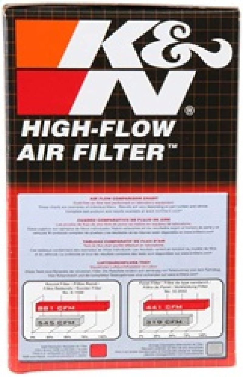 K&N Engineering RD-0720 Universal Rubber Air Filter, 2.5-Inch Flange