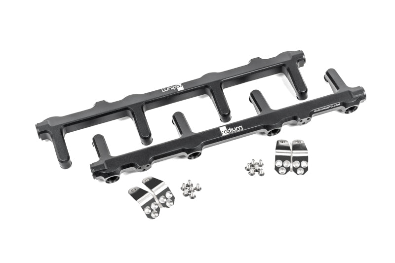 Radium Engineering Fuel Rails for GM Vortec 8100 L18 Big Block, Part Number RAD20-0862