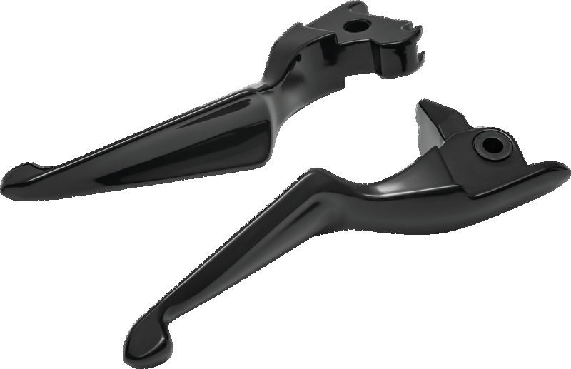 Kuryakyn Boss Blades Lever Set for 2014–2016 Harley-Davidson Touring, Gloss Black – Part Number 1849