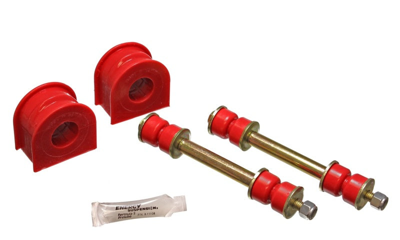 Energy Suspension eng4.5147R - Ford 29mm Front Sway Bar Bushing Set, Red